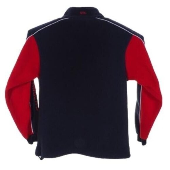 New York Rangers NHL Fleece Mens Medium Pullover Half-Zip Jacket - Picture 3 of 11